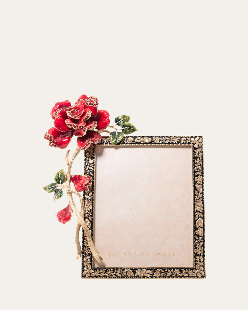 Night Bloom Rose Frame, 5" x 7"